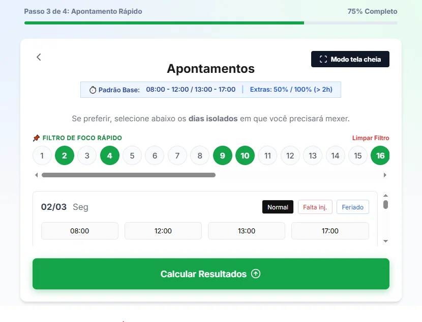 Edição de Exceção